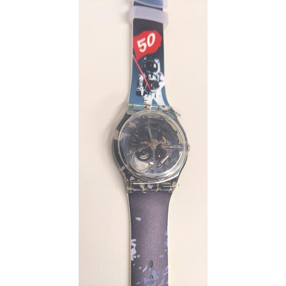 Swatch watch SWATCHXYOU MOON LANDING HSUOK1365 2019 Specials new in case limited - Picture 6 of 12